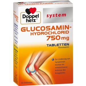 DOPPELHERZ Glucosamin-Hydrochlorid 750mg syst.Tab.